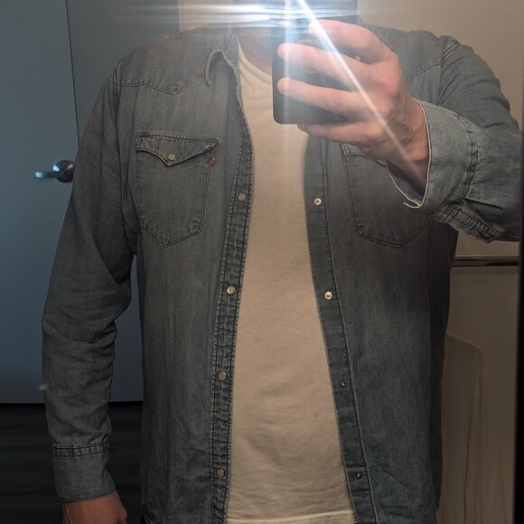 Men's Levi's Shacket (Overshirt) XXL, But Has Been Tailored. - Picture 5 of 5